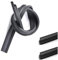 550mm 475mm 2er Set Ersatz Scheibenwischergummi Wischergummi Gummi für Front, Heck Scheibenwischer - Hallenwerk kompatibel mit BMW 3er E46