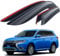 Goodyear Windabweiser für/kompatible mit Mitsubishi Outlander III 2013-2023 - Stick-on Regenabweiser - Autofenster Regenschutz - Ermöglichen Frischluft - Waschstraßenfest - Einfache Montage 4 Set DR
