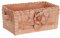 Biscottini Vaso Decorativo per Interno L42,5xPR25,5xH17,5 - Scatola Porta Oggetti in Terracotta - Decorazioni e Arredamento Casa Esterno - Vasi per Piante da Esterno