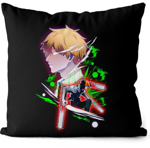 style3 Hunter Denji Kissen mit Füllung 40cm Baumwolle Anime Manga Cosplay Chainsaw Devil Hunter