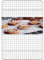 Rainspire Kühlgitter aus Edelstahl, robuste Kühlroste zum Kochen und Backen, ofenfestes Drahtregal zum Kochen, Backrost für Ofen, passend für halbe Plätzchenform, 30,5 x 43,2 cm, 1 Stück