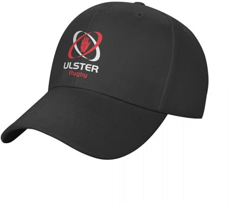 CanKan Basecap IRFU – Ikonische Baseballmütze im Ulster Rugby-Design, Wildball-Mütze, Strandmütze, Rugby-Bommelmütze, Mütze für Damen 2023, Herren