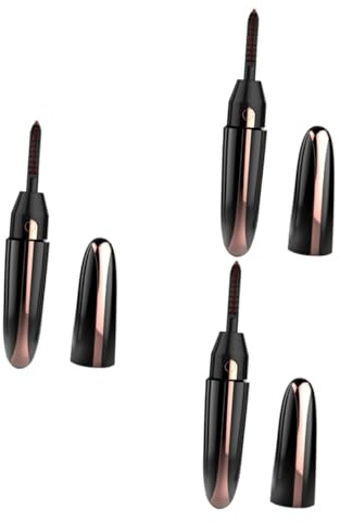 Housoutil 3sets Mini Piegaciglia Ricaricabile Usb Riscaldante Per Design Curvatura Ottimale Per Portatile e Facile Usare