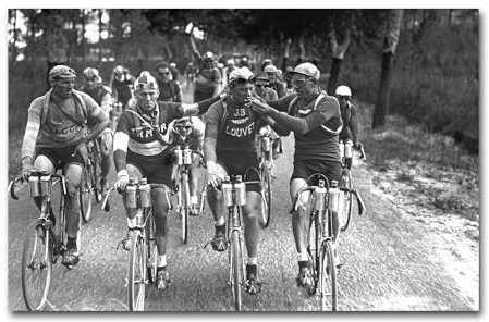 Leinwandbild, Vintage-Fahrrad-Fotografie, Schwarz-Weiß, Leinwandbild, Motiv: Radsport, Wandkunst, Bild, Wohnzimmer, Heimdekoration, Radrennen-Poster, 50 x 75 cm, ungerahmt