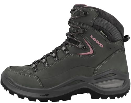LOWA Stiefel mittel RENEGADE EVO GTX MID Ws graphit/rose, 36.5