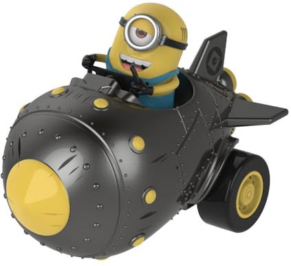 MINIONS AR07168 Bandai Fahrzeug, Raketenreibung, Spielzeug, Mehrfarbig, Spielzeug und Geschenke für Kinder und Familie