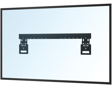 WORLDLIFT Ultra Slim Wandhalterung für 43-100 TVs,TV Wandhalterung für Samsung mit Einem bis zu 75 kg,VESA Max 800x600mm,9,5 mm Wandabstand Kompatibel mit für Samsung Frame TVs (2021-2023) entwickelt