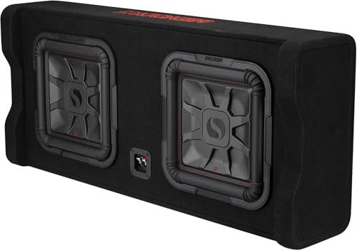 Kicker 49DL7TDF122 Dual Down Firing L7 Thin 12 Enclosure