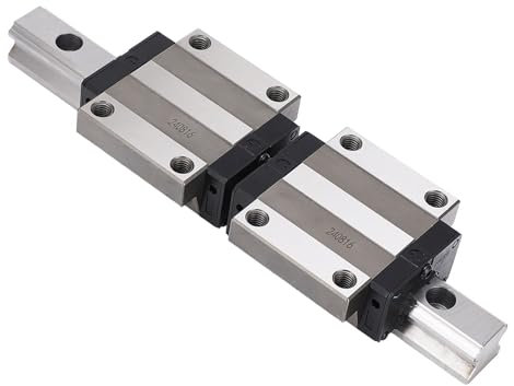 300 Mm Premium-Linearschienenführung, 2 Schlitten, Linearschlitten für 3D-Drucker und CNC-Maschinen-Upgrade, Linearschiene mit 2 Gleitblöcken, HGW30CC Linearführungsschiene für