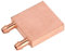 Copper Water Cooling Block Graphics GPU Motherboard 40 * 40 * 10mm Nozzle 8.5mm Fitting Hose 7-8mm Suitable for High End Cooling System