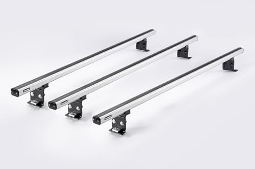 Summit SULC-002 100% Aluminium Fixed Point Commercial Roof Bars, 1.3m, Set of 3