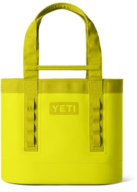 YETI Camino Carryall 2.0 with Internal Dividers, All-Purpose Utility, Boat and Beach Tote Bag, Durable, Waterproof, Firely Yellow, 35