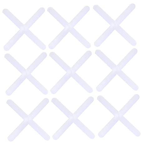 HOUDERCO Tile Cross Grout Spacers 2000pcs Set Ceramic Tiling Tools Pe Material Small Durable Easy Installation