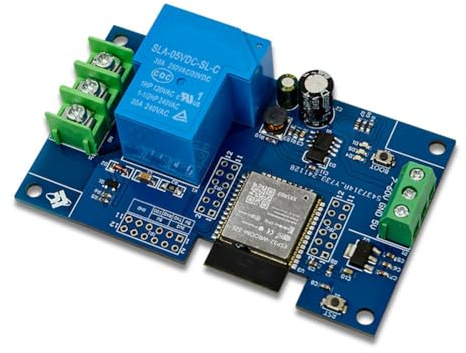 Cenei 1-Channel WIFI Relay Module 30A ESP32-WROOM-32E Development Board Module for Smart Home Wireless Control DC7-60/5V