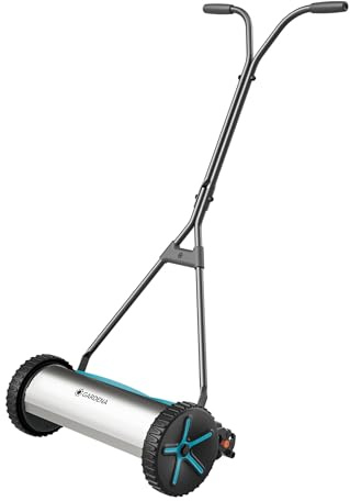 Gardena Spindelmäher Comfort 400: Englischer Rasen, 40 cm Schnittbreite, Kabellos, Leicht zu schieben, Für Rasenflächen bis zu 250 m² (11760-88)
