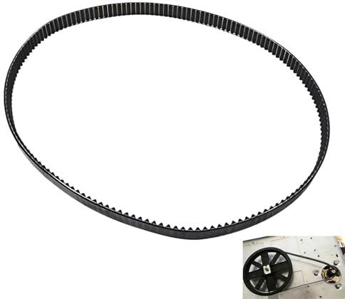 Bread Maker Belt 537mm Compatible with Morphy Richards Models 48280 48281 48285 48286, Breadmaker Belt 179 Teeth 8mm Width Drive, Replacement Accessory for Smooth Operation of Your Bread Machine
