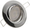 trendlights24 Decora LED Einbaustrahler 230V Chrom rund 1er Set - Spot 4W 320 lm GU10 Kaltweiß austauschbar - Decken Einbauleuchte 68 mm Lochmaß