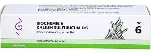 Biochemie 6 Kalium sulfuricum Bombastus D6 Creme, 100 ml Creme