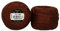 Anchor 4591008-00359 Stickgarne, 100% Baumwolle, braun, Stärke 8, 82m, 16 Gramm