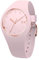 ICE-WATCH - Ice Glam Pastel Pink Lady - Montre Rose pour Femme avec Bracelet en Silicone - 001069 (Medium)