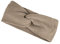 Neverless® Damen Stirnband Strick Winter Knoten Ohrenschutz Knite Headband dunkelbeige unisize