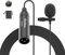 Moman MA6 Micro Cravate, 6M Lapel Lavalier Microphone Couplage Automatique, 3.5mm Clip-on Omnidirectionnel Mic Compatible Smartphone, Parfait pour l'interview de Diffusion Youtube