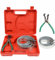 Auto Piston Ring Compressor Set 15PCS with Pliers and 14 Bands (62-145mm/2.44-5.71in), Removal Tool Kit for Repair Cars Trucks Engine