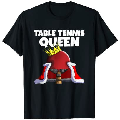 Raquette De Tennis De Table Amateurs De Tennis De Table T-Shirt