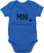 Body Junge Mädchen - Zur - Mini Nachname | Schwangerschaft verkünden Geschenk Geburt Baby - 6/12 Monate - Royalblau - geschenke für werdende eltern personalisierte babysachen geburtsgeschenk name