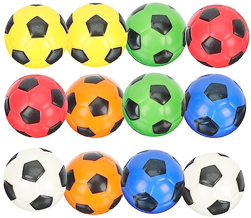 Garneck 12st Fußball Schaumball Mini-spielzeug Mini-geschenke Baseball-geschenk Mini-tierspielzeug Outdoor-geschenke Basketball-spielzeug Spielzeug Für Draußen Stressabbauer Snack Kind