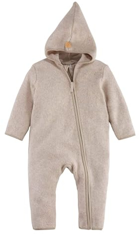 hessnatur Fleece-Overall Mädchen und Jungen Unisex aus Reiner Bio-Baumwolle | nachhaltig und fair hergestellt (Fair Wear Foundation)