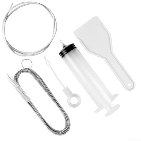 , Refrigerator Dredge Outlet Pipe Blocked Ice Accretion Cleaning 5-piece Set, Fridge Drain Hole Remover Cleaning Brush Tool Kit For Cleaning The Refrigerator Contents