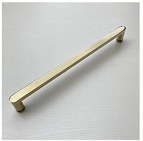 Poignée de porte de douche Poignée de porte en verre, porte coulissante simple, salle de bain, meubles de douche, accessoires de quincaillerie de porte en verre (taille : 440 mm) ()