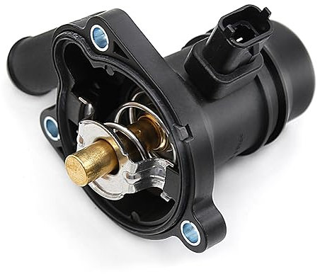 Hoypeyfiy 55579010 Thermostat Engine Coolant Replacement for Opel Zafira Mk3 X Meriva B Insignia A Corsa E Astra J Adam Mokka 1.4 Replaces 55565336