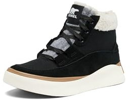 Sorel Out N About 4 Mid Sneaker WP, Zapatillas, Mujer, Black Sea Salt, 40 EU
