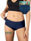 BeMee Daytime Seamless Hipster, hauchdünne Perioden-unterwäsche für Damen, Menstruations-Slip für den Sport, bei mittlerer bis starker Blutung für Frauen, blau, Größe XXL, Doppelpack