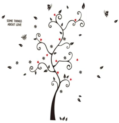 BESTonZON Living Wall Sticker Family Tree Photo Frame Decal Home Decor Family Art