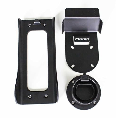 as - Schwabe Wandhalterung für mobiles Mode 2-Ladegerät - 260 x 130 x 89 mm - Wandhalter für Kontrollbox, Kabelhalterung und Steckerhalter - mit Befestigungsmaterial (Dübel und Schrauben), 65153