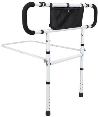 Aufstehhilfe am Bett, Armlehne mit Fallschutz, elektrische Stützhalterung, geeignet für ältere Menschen, Schwangere und Behinderte (103 x 73 x 94 cm)