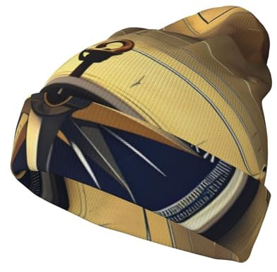 ERSDWRE Law of The Compass Navigation Print Unisex Sport Freizeit Keine Krempe Strickmütze Warme und Stilvolle Beanie für Winter Outdoor Schwarz, Schwarz , Einheitsgröße