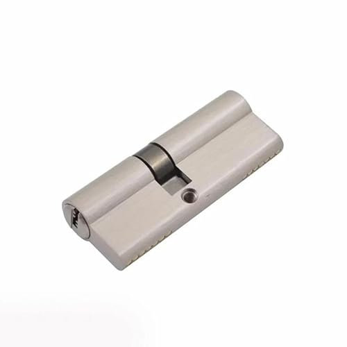 Cylindre de serrure, barillet de serrure en alliage de Zinc, cylindre de serrure excentrique à Double ouverture 70-30-40mm, 5 clés, cylindres de serrure, baril de porte