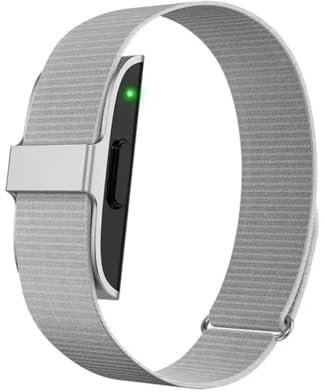 Ethelred 2208A Smart Bracelet Heart Rate Blood Pressure Monitor Pedometer Sport Fitness Tracker Men Women Electronic Bracelet (Silver)