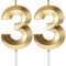 Birthday Candles Number Candles Age Year for Cakes Happy Birthday 3D Designed Wedding Anniversary Party Cake Topper Decorations