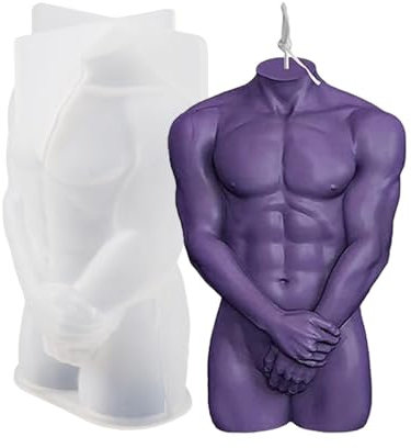 Silikonformen Zum Gießen, Körper-Silikonform, Shy Body Art Kerzenform Körperformen Zur Kerzenherstellung, Sexy Frauen Körperkerze Schokoladenformen, Weibliche Körper Kurvige Figurenformen