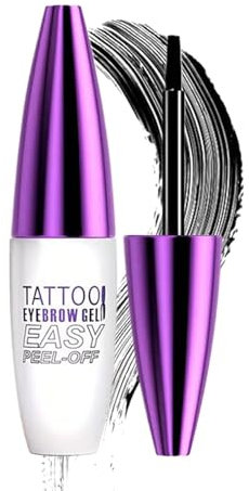 Brauen Sie Die Augenbrauen -Tint Ab - Natürliche Farbe Augenbrauengel, Übertragungsnachweis Und Smudge Proof Eyebrow -Fleck Für Fuller & Definierte Brows Make -up