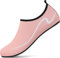 VOLHAL Badeschuhe Damen Wasserschuhe Herren Schwimmschuhe Schnell Trocknend Strandschuhe rutschfeste Aquaschuhe Leicht Surfschuhe für Beach Pool Yoga, Rosa 39 EU