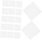Yardwe 1200pcs Eyeglasses Cleaning Cloths Pre Moistened Screen Wipes for Monitors Cameras Electronics Optimal Oil Absorption for Lab and Hospital Use