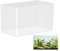 Kleine Aquarium Randloses Transparente Fischtank Terrarium Faunarium Für Kampffische/Goldfische/Schnecken/Und Wasserpflanzen 29x15x15,5 cm