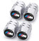 4 Stück Auto Ventilkappen für BMW M M2 M4 M5 M6 M8 X1 X2 X3 X5 X6 M135i M240i Z4 328i X7,Legiertes Ventilkappen Auto Reifenventil Kappe Staubkappen Zubehör für Autoreifen
