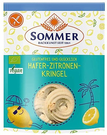 Sommer Kringel, Hafer-Zitrone, glutenfrei, 125g (12)